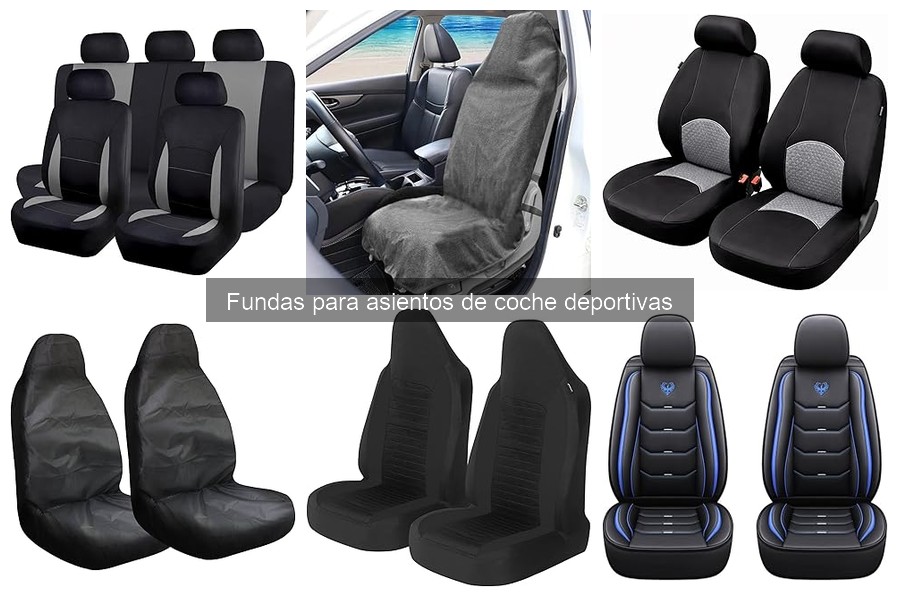 Mejores lugares para comprar fundas deportivas para asientos de coche