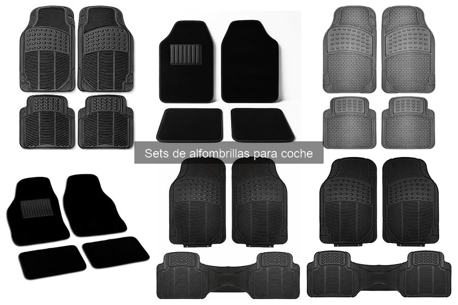 Mejores lugares para comprar sets de alfombrillas para coche