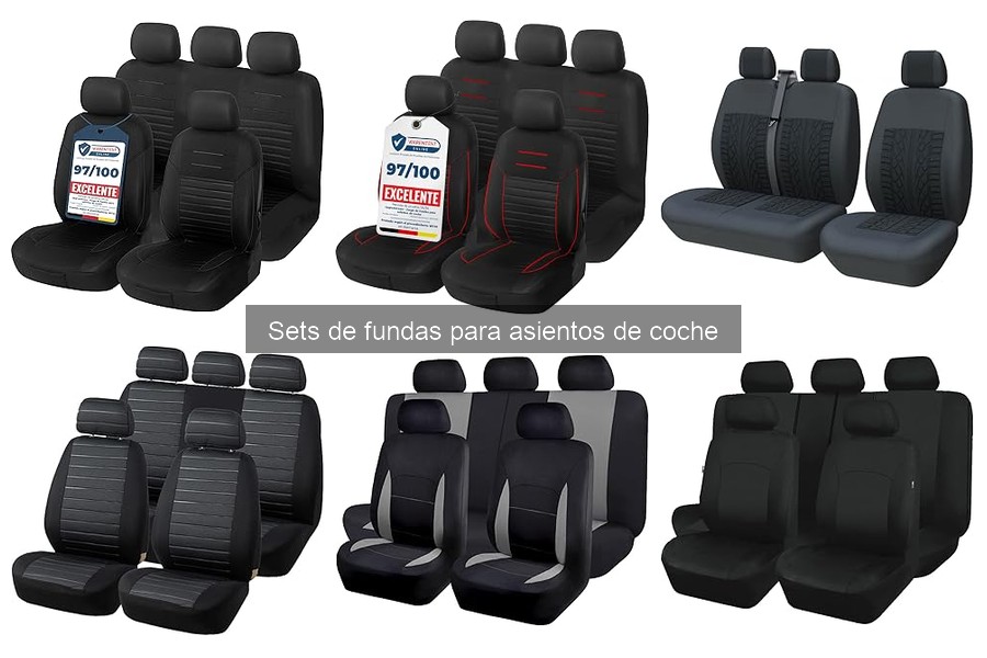 Mejores lugares para comprar sets de fundas de asientos de coche