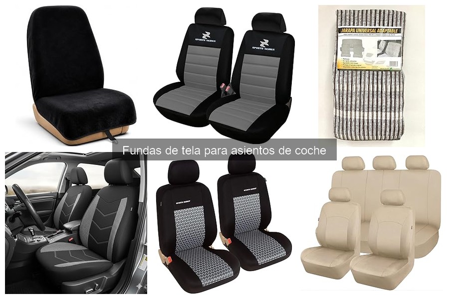 Mejores marcas de fundas de tela para asientos de coche