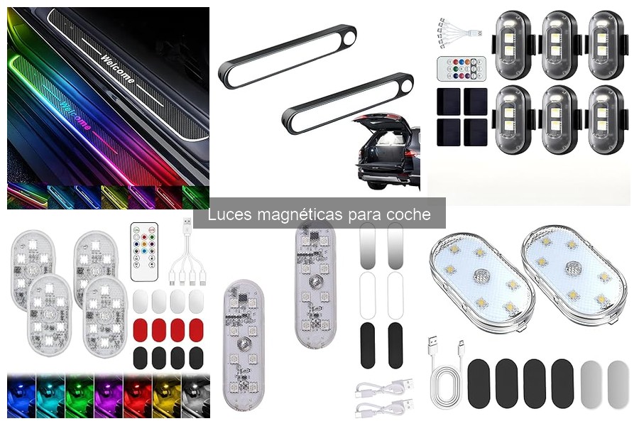 Mejores marcas de luces magnéticas para coche en 2023