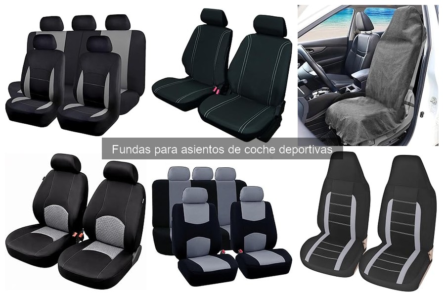 Mejores materiales para fundas deportivas de asientos de coche