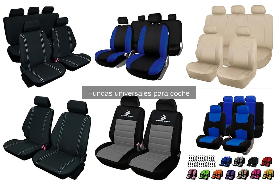 Mejores materiales para fundas universales de coche