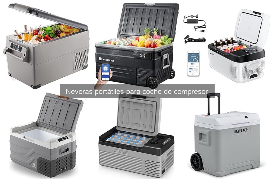 Mejores neveras portátiles de compresor para camping 2023