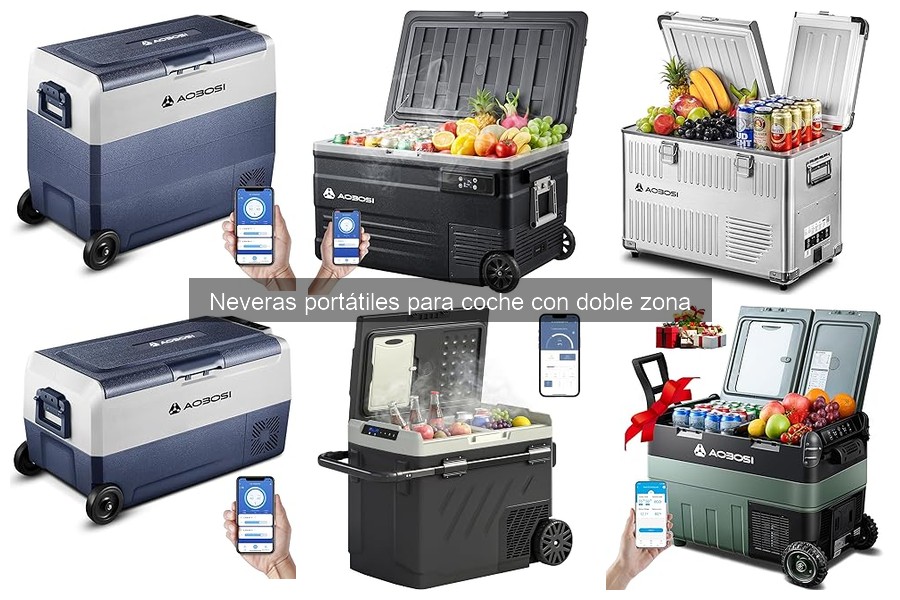 Mejores neveras portátiles para coche con doble zona 2023