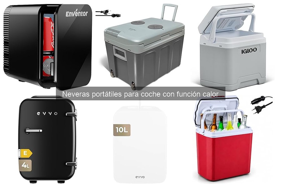 Mejores neveras portátiles para coche con función calor