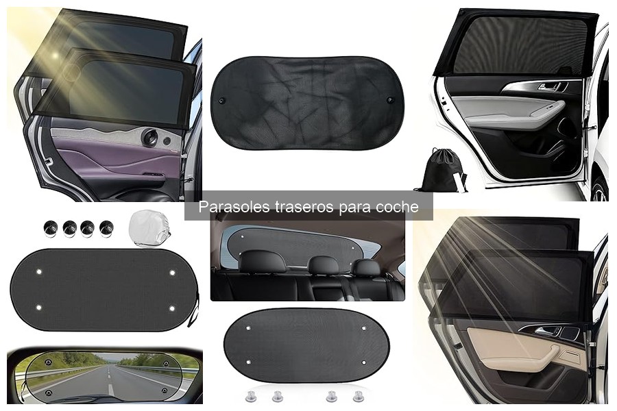 Mejores ofertas de parasoles traseros para coche 2023