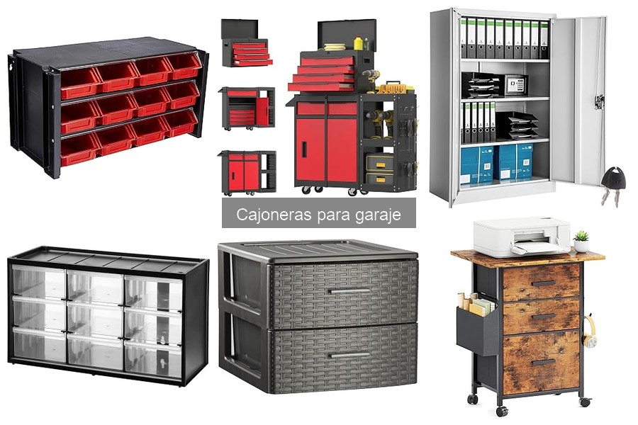 Mejores ofertas y dónde comprar cajoneras para garaje