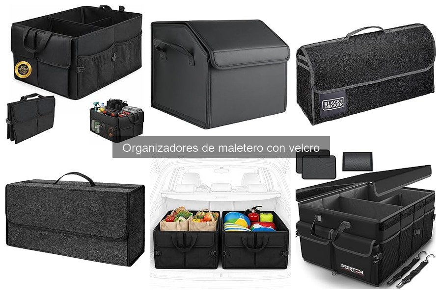 Mejores organizadores de maletero con velcro para SUV