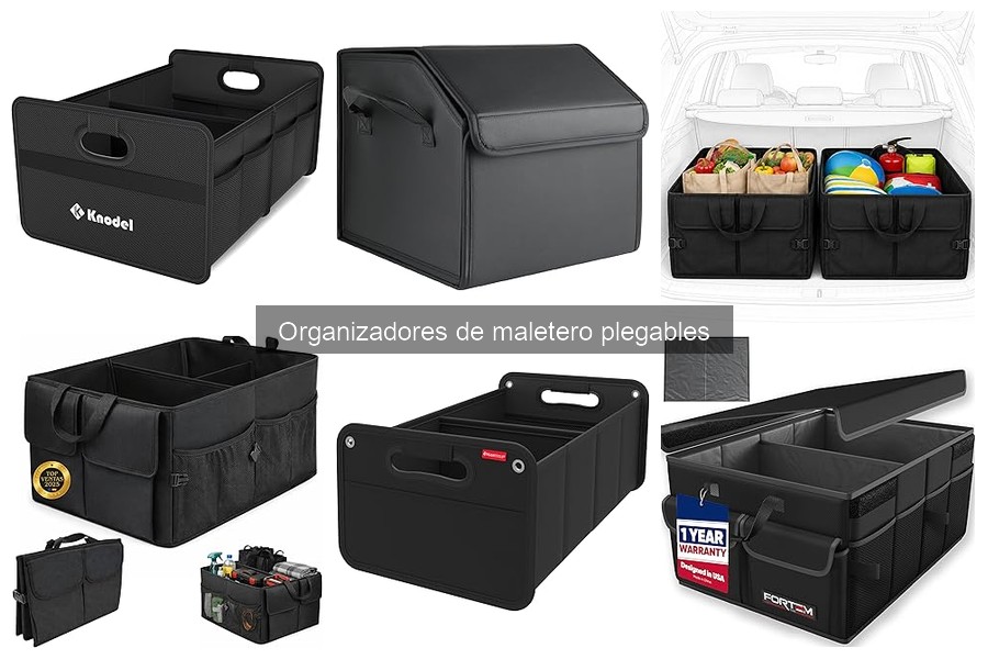 Mejores organizadores de maletero plegables para SUV