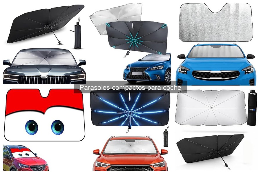 ** Mejores parasoles compactos para coches pequeños (comparativa)