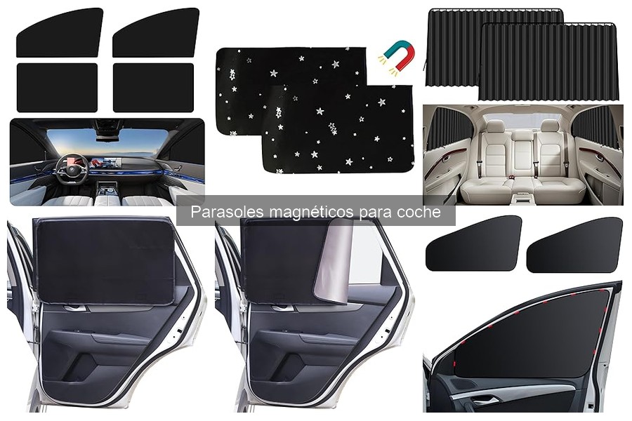 Mejores parasoles magnéticos para coches familiares en 2023