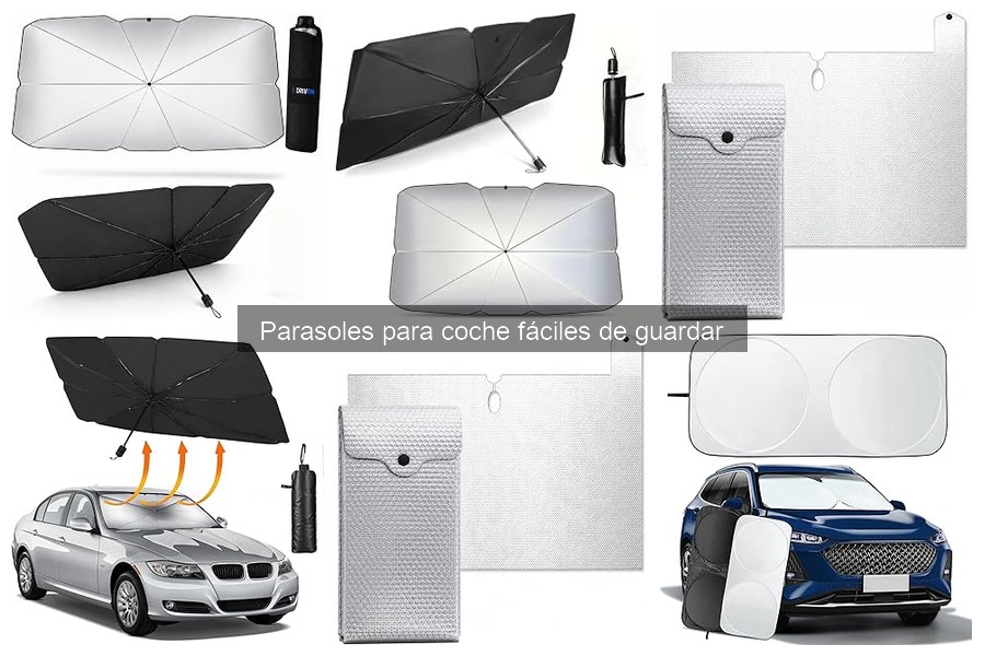 Mejores parasoles para coche fáciles de guardar en 2023
