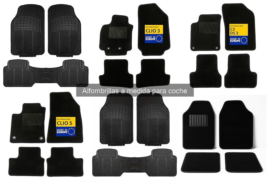 Mejores sitios para comprar alfombrillas a medida para coche