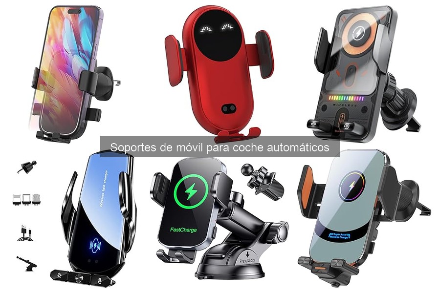 Mejores soportes automáticos para móvil en viajes largos