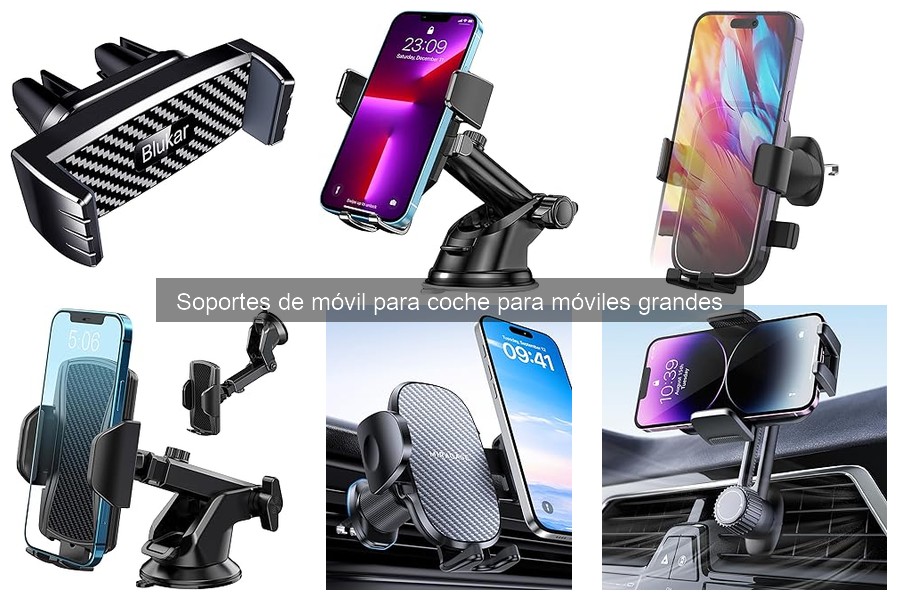Mejores Soportes de Móvil para Coche en Amazon