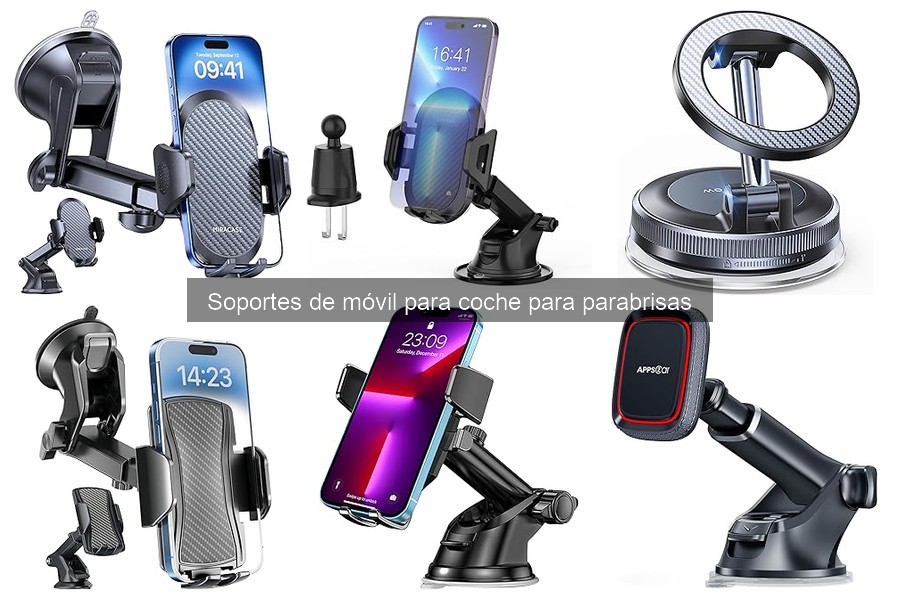 Mejores soportes de móvil para coches pequeños: Guía 2023