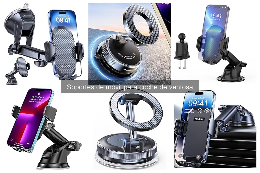 Mejores tiendas para comprar soportes de móvil de ventosa