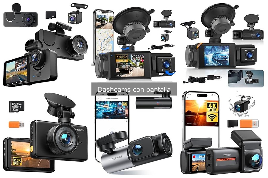 Mejores ubicaciones para instalar tu dashcam con pantalla