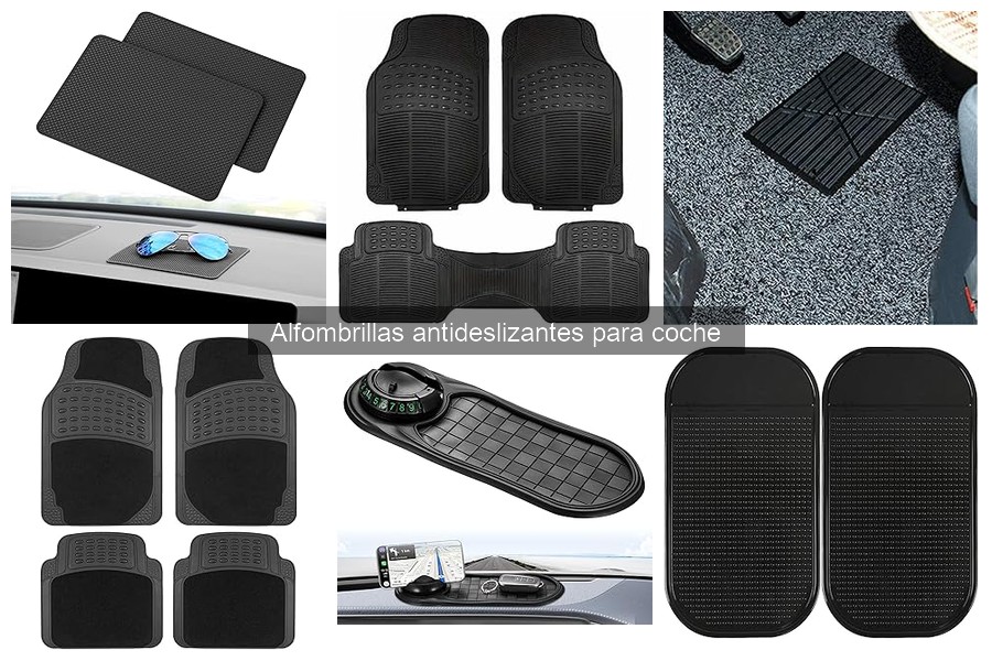 ¿Necesitas alfombrillas antideslizantes para tu coche?