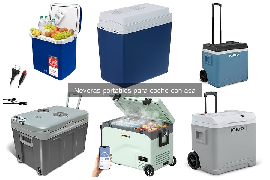 Neveras portátiles para coche con asa: ¿Qué son y cómo se usan?