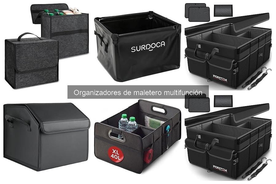 Ofertas en organizadores de maletero multifunción para coche