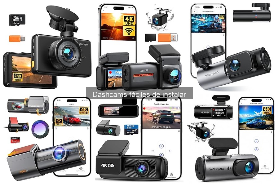 Ofertas y precios de dashcams fáciles de instalar 2023