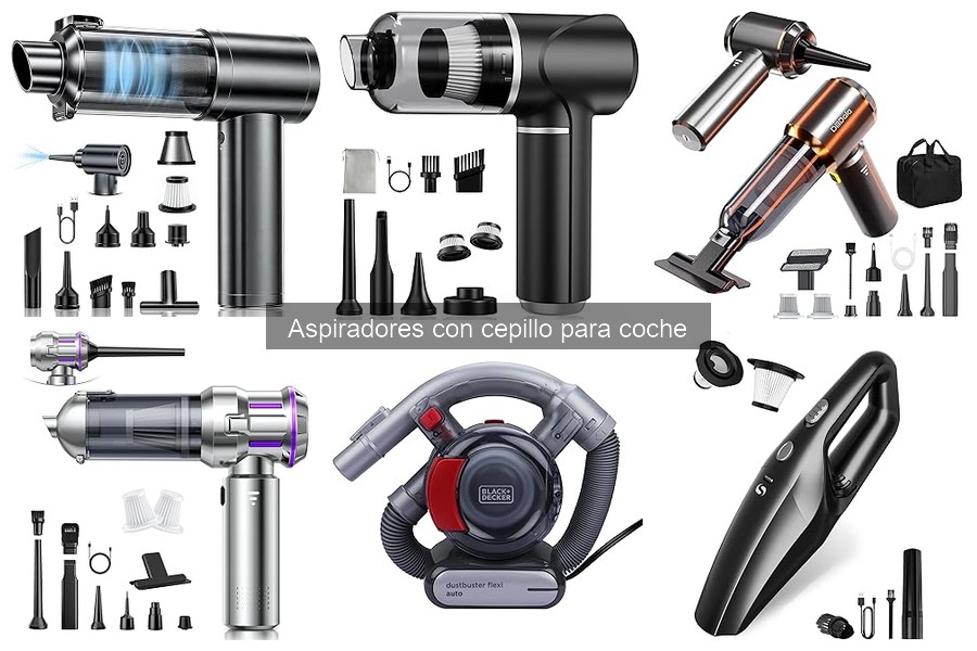 Opiniones de expertos sobre aspiradores con cepillo para coche