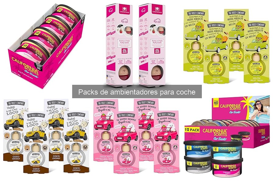 Opiniones de Packs de Ambientadores para Coche: Guía Completa