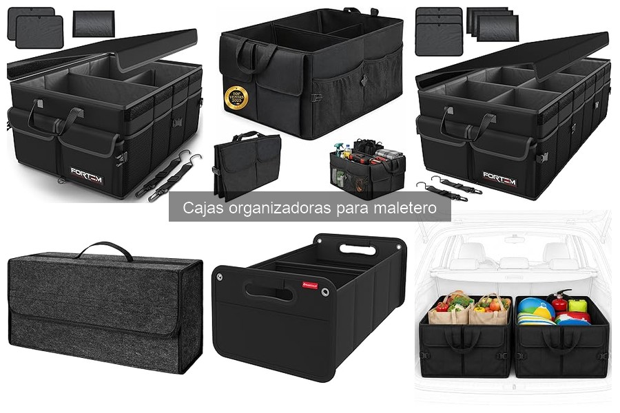 Opiniones de usuarios sobre cajas organizadoras para maletero