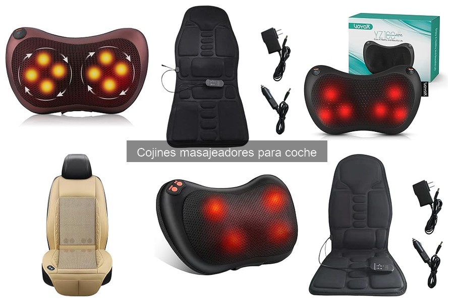 Opiniones reales sobre cojines masajeadores para coche