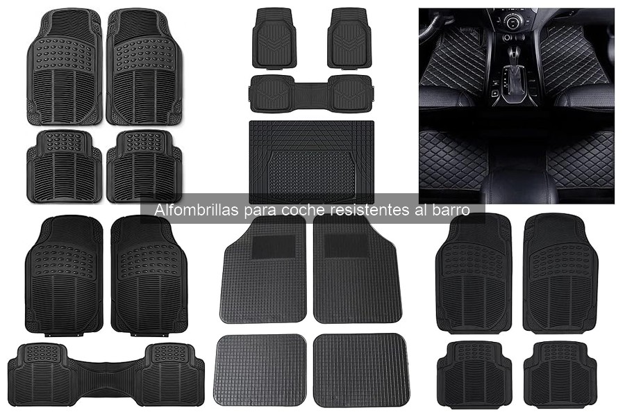 Opiniones sobre alfombrillas para coche resistentes al barro