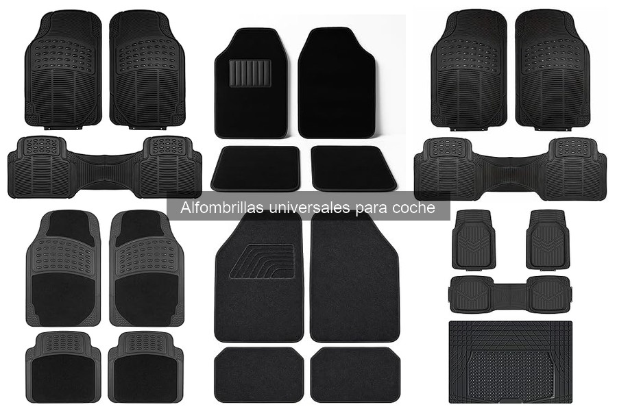 Opiniones sobre alfombrillas universales para coche