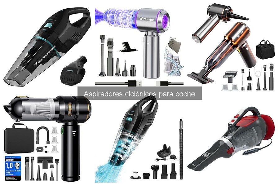 Opiniones sobre aspiradores ciclónicos para coche