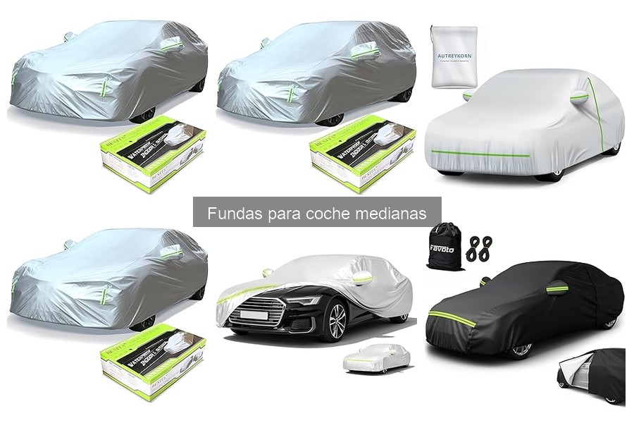 Opiniones sobre Fundas para Coche Medianas: Comparativa de Marcas