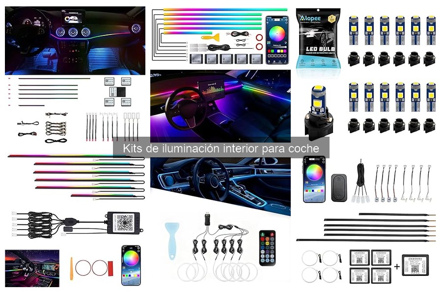 Opiniones sobre Kits de Iluminación Interior para Coche
