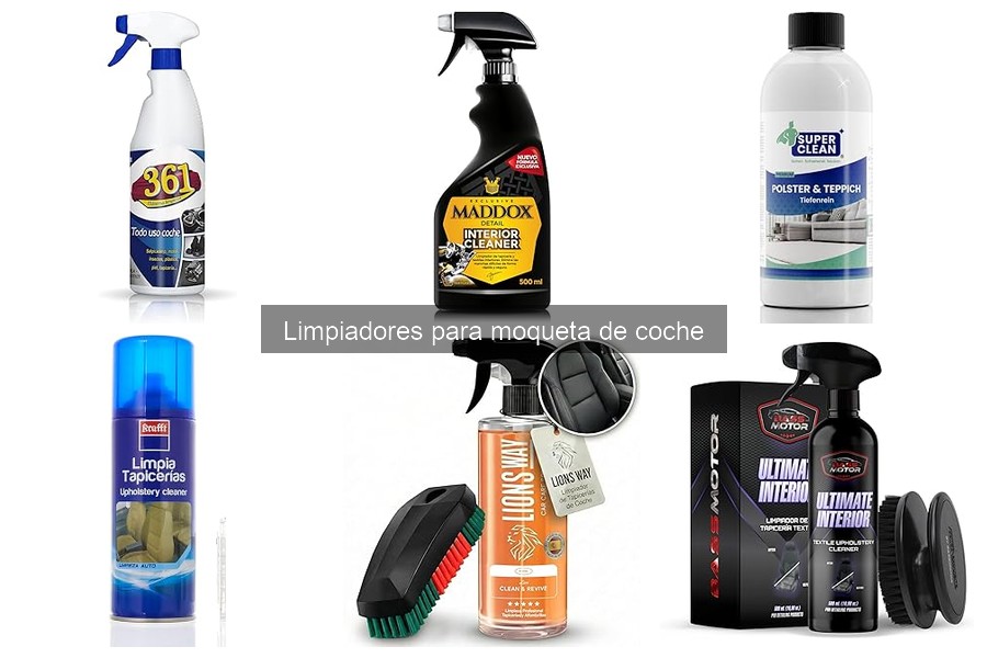 Opiniones sobre Limpiadores de Moqueta para Coche