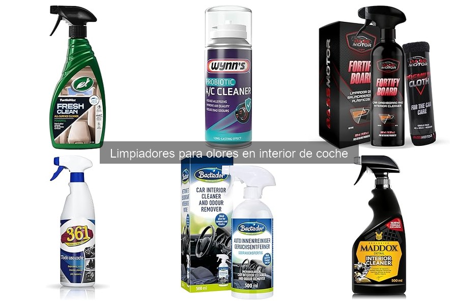 Opiniones sobre limpiadores de olores en coches
