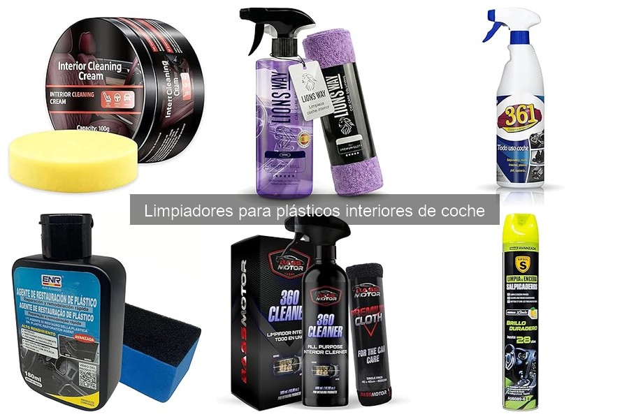 Opiniones sobre Limpiadores de Plásticos Interiores para Coche