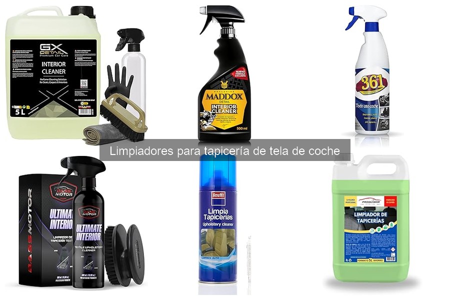 Opiniones sobre limpiadores de tapicería para coche