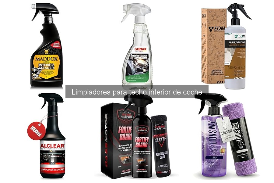 Opiniones sobre limpiadores para techo interior de coche