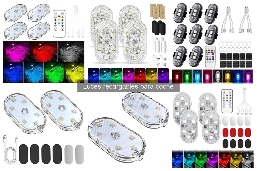 Opiniones sobre luces recargables para coche: ¿valen la pena?
