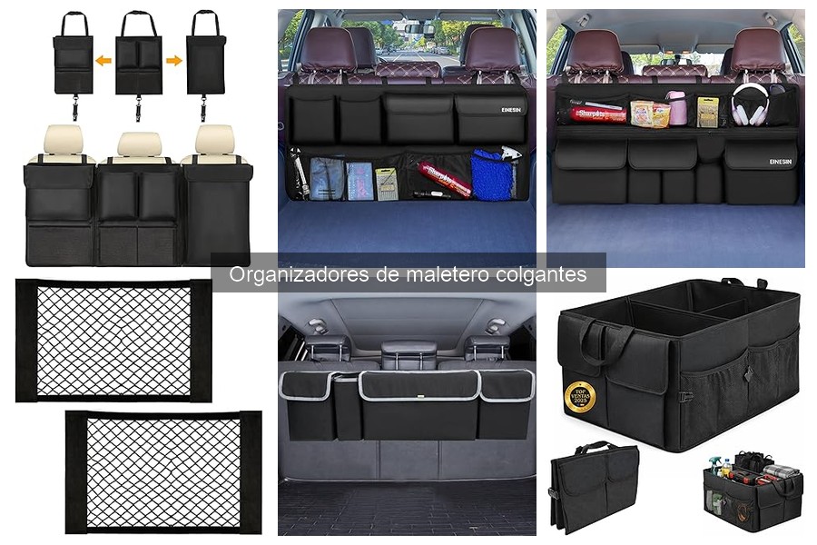 Opiniones sobre organizadores de maletero colgantes