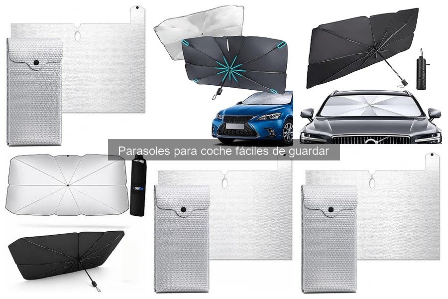 Opiniones sobre parasoles para coche fáciles de guardar