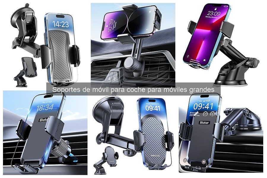 Opiniones sobre Soportes de Móvil para Coche Grandes