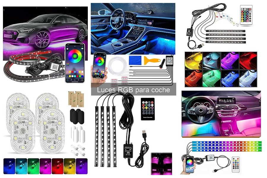 Opiniones y recomendaciones sobre luces RGB para coche