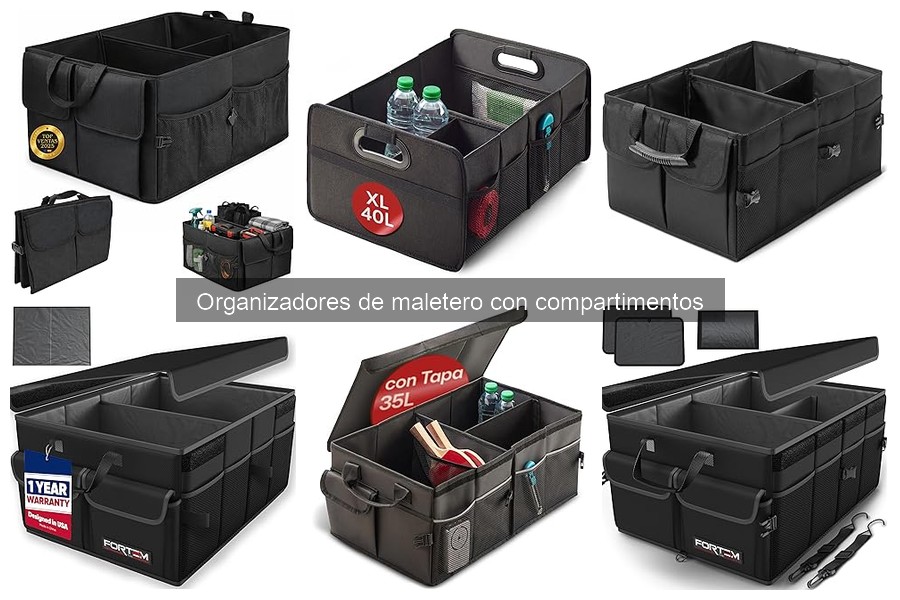 Organizador de Maletero con Compartimentos: ¿Qué es y beneficios?
