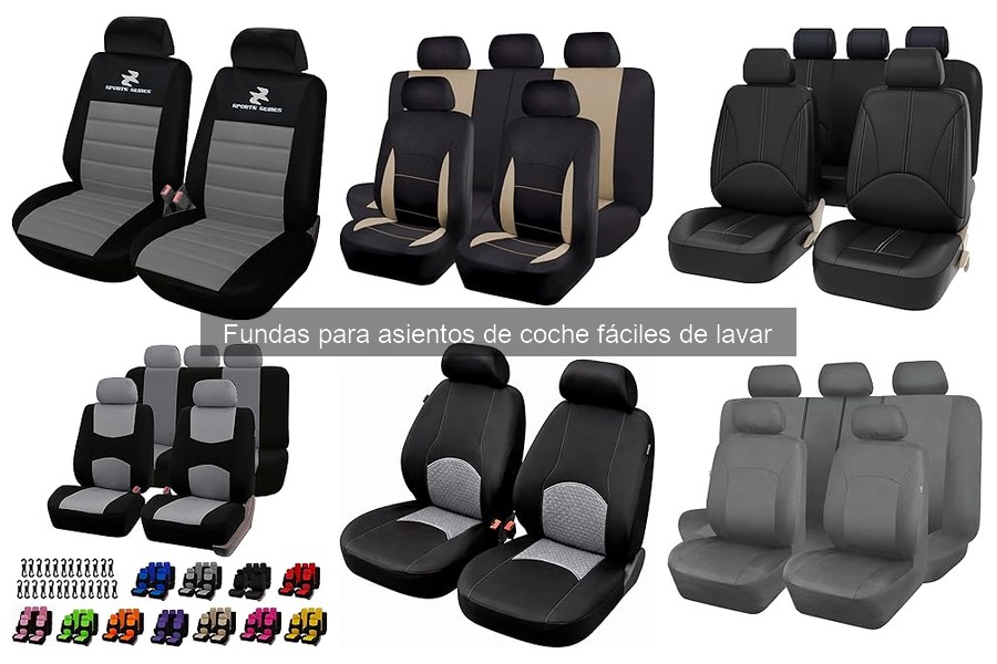 Personaliza tus fundas para asientos de coche fácilmente