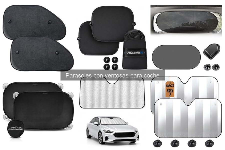 ¿Por qué los parasoles con ventosas no se adhieren bien?