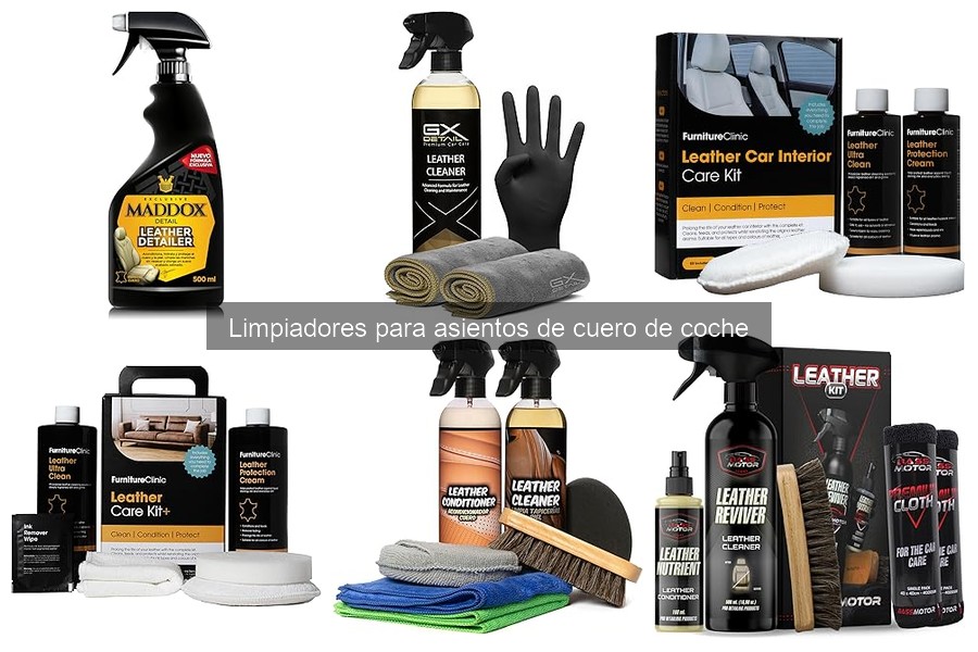 Por qué utilizar limpiadores específicos para cuero de coche